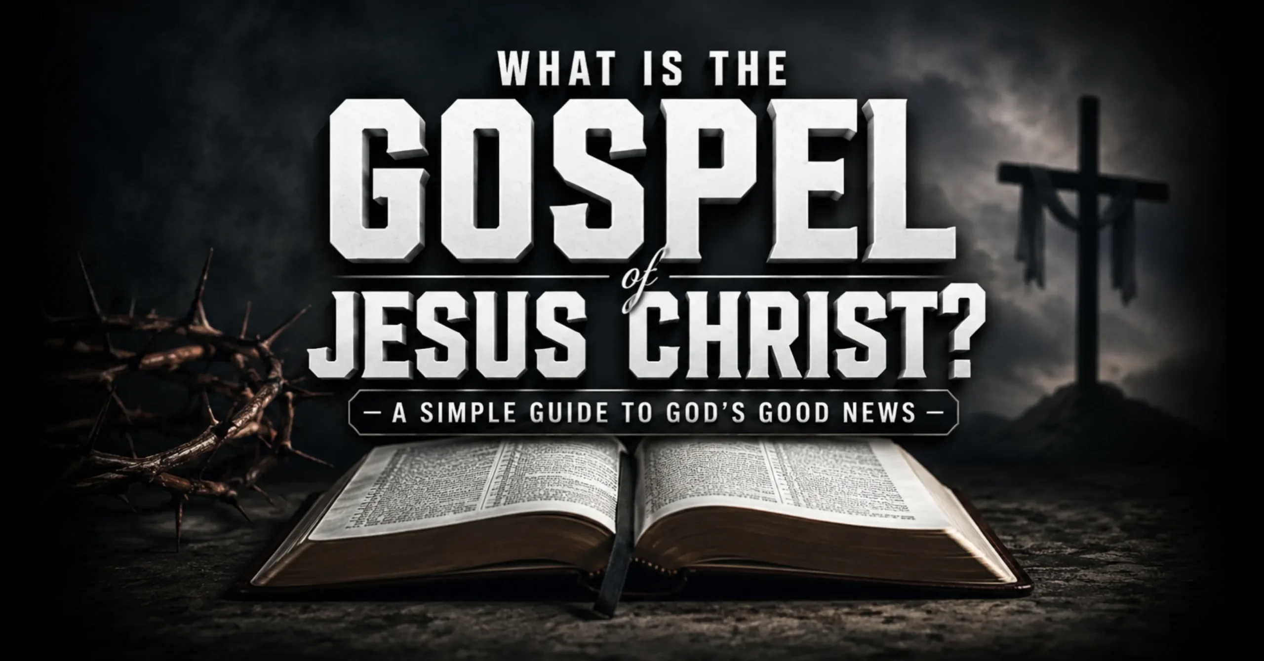 What is the gospel of Jesus Christ simple biblical meaning