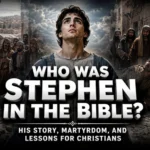 Who was Stephen in the Bible, early Christian martyr stoned for his faith in Acts 6 and 7