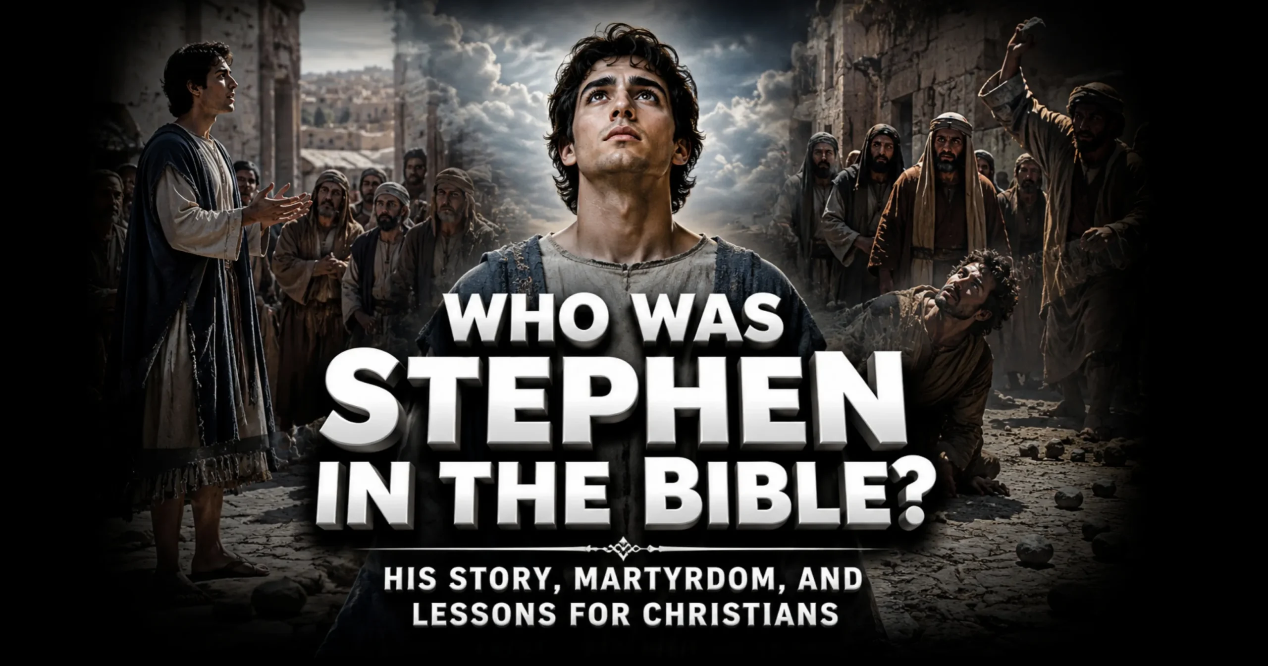Who was Stephen in the Bible, early Christian martyr stoned for his faith in Acts 6 and 7
