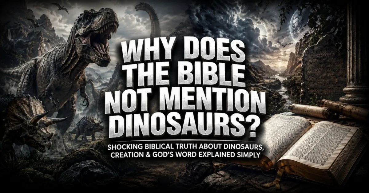 why does the bible not mention dinosaurs biblical explanation genesis christian view