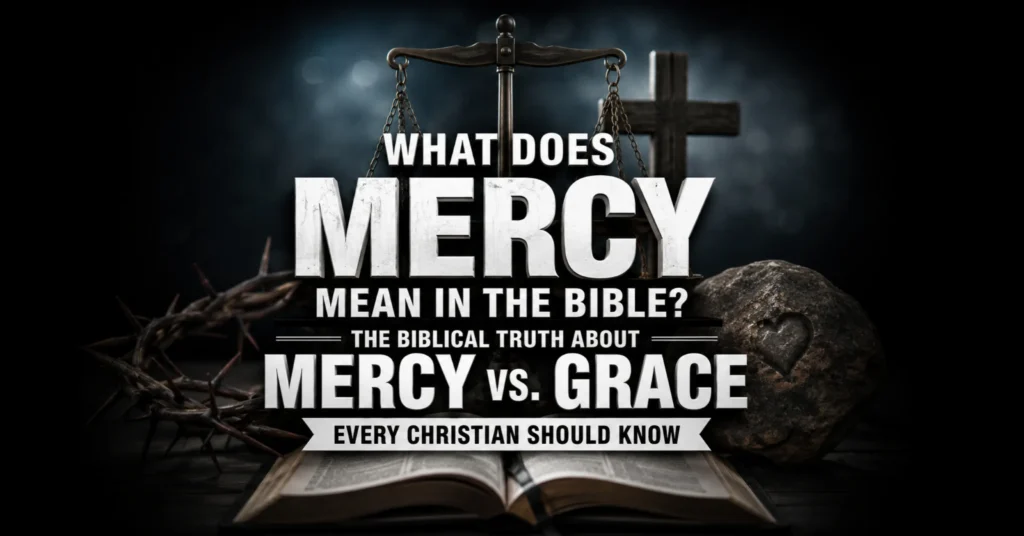 What Does Mercy Mean in the Bible (And How Is It Different From Grace ...