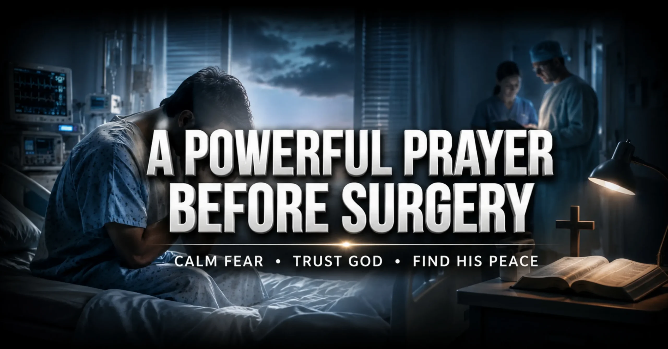 prayer before surgery banner image