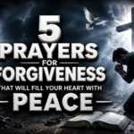 prayers for forgiveness banner image