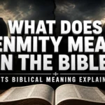 What Does Enmity Mean in the Bible
