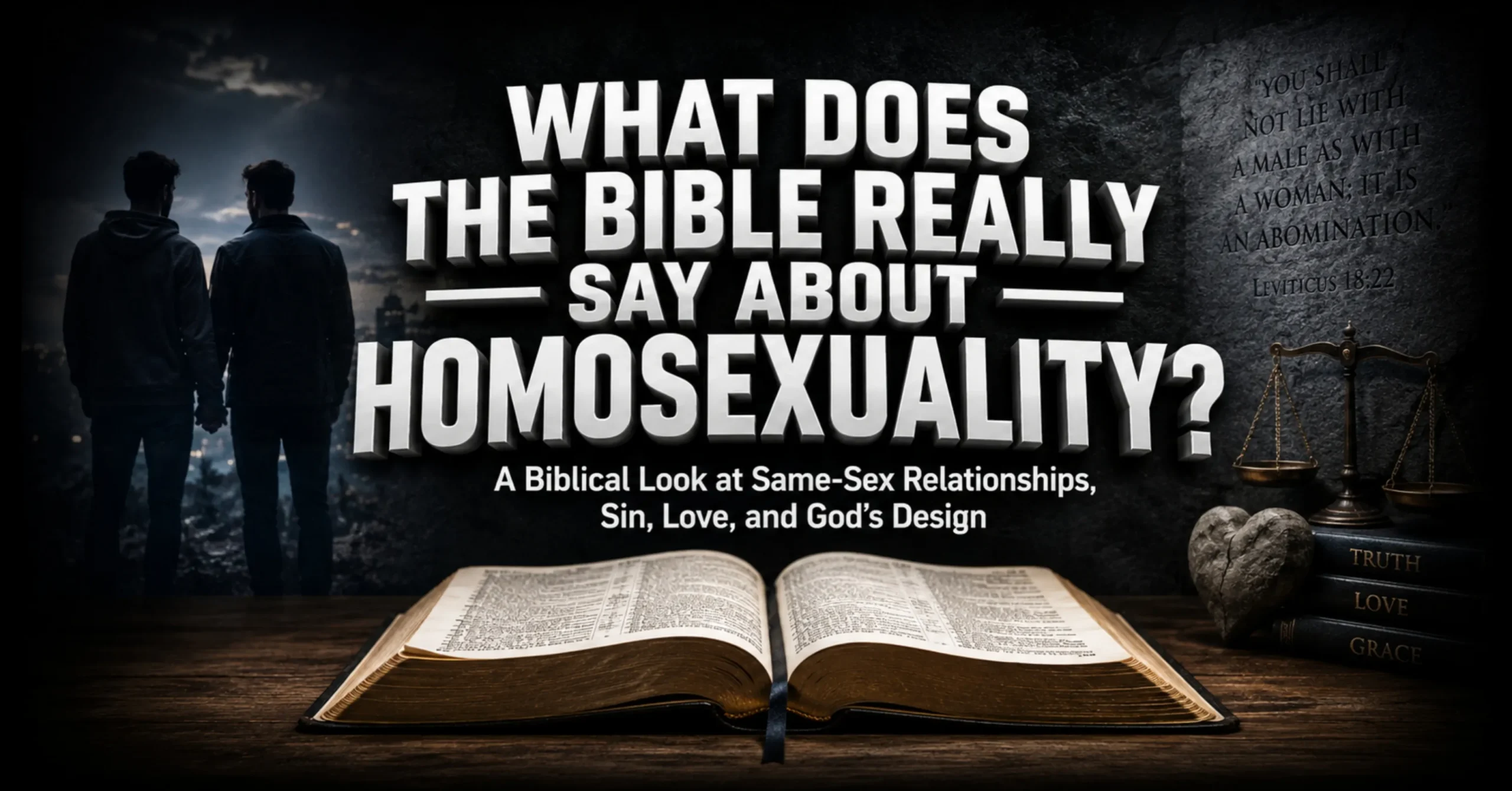 What Does the Bible Say About Homosexuality