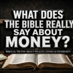 What Does the Bible Say About Money