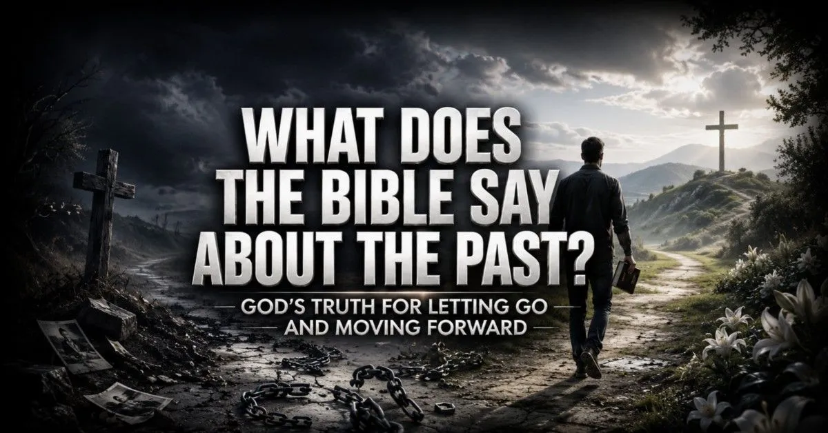 What Does the Bible Say About the Past? Biblical guidance on forgiveness, letting go of the past, healing, and moving forward through God's grace.