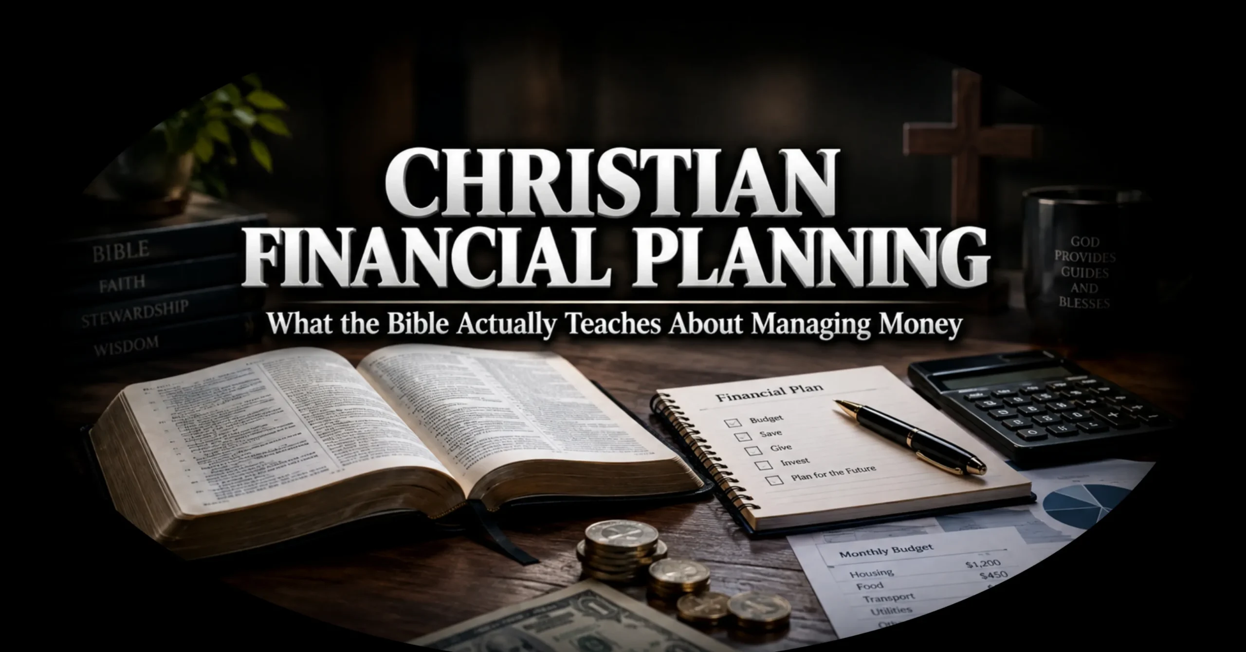 Christian financial planning based on biblical principles for managing money